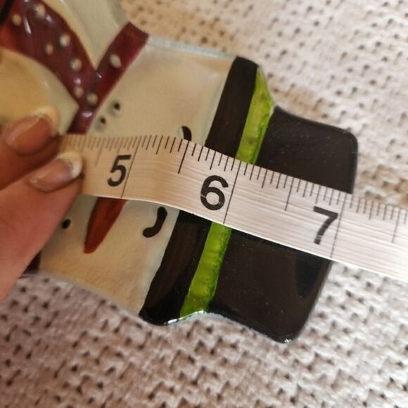 Creative Co-op Dishwasher Safe Snowman Candy, Trinket, Key Dish - Picture 4 of 6